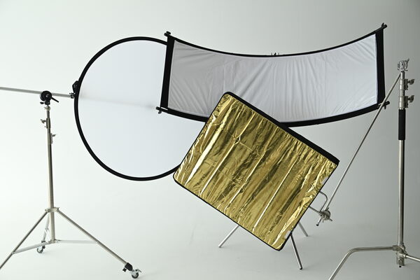 Reflector panels in various sizes and colours